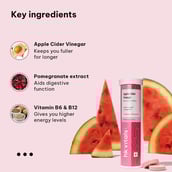 4 - HealthKart HK Vitals ACV 750 mg Effervescent,  60 tablet(s)  Watermelon