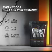 8 - Fuel One Impact Whey Protein,  2.2 lb  Chocolate