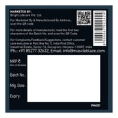 7 - MuscleBlaze L-Glutamine,  0.55 lb  Fruit Punch 