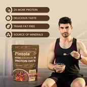 3 - Pintola High Protein Oats,  1 kg  Dark Chocolate 