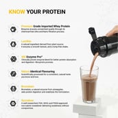 13 - MuscleBlaze Biozyme Performance Whey,  4.4 lb  Rich Chocolate with Shaker