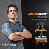 3 - AS-IT-IS Nutrition L Glutamine,  60 capsules  Unflavoured 