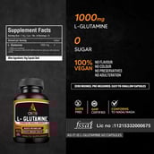 4 - AS-IT-IS Nutrition L Glutamine,  60 capsules  Unflavoured 