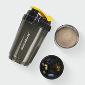 5 - MuscleBlaze Spider Gym Shaker,  Black  500 ml