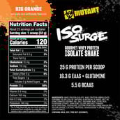 3 - Mutant ISO Surge,  1.6 lb  Peanut Butter Chocolate 