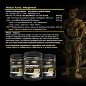 6 - PVL Creatine X8,  Unflavoured  0.55 lb 