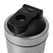 5 - GHC Nutrigize Stainless Steel Shaker Bottle,  Silver/Black  590 ml 