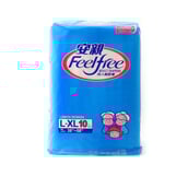 Feel Free Adult Diapers,  Large  10 