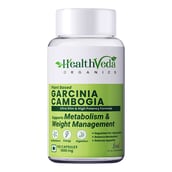 1 - Health Veda Organics Garcinia Cambogia,  60 veggie capsule(s) 