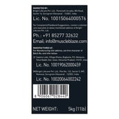 1 - MuscleBlaze Super Gainer XXL,  11 lb  Banana 