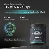 3 - Nutrabay Pure Creatine Monohydrate Amino Acid,  Unflavoured  0.88 lb 