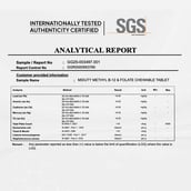 5 - Miduty Methyl B-12 & Folate,  60 chewable tablet(s)  Unflavoured 