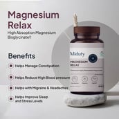 8 - Miduty Magnesium Relax,  Unflavoured  60 capsules 
