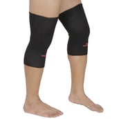 2 - SportSoul Premium Compression Knee Support,  Black  Medium 