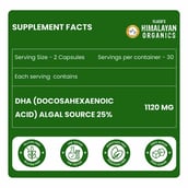 2 - Vlado's Himalayan Organics Vegan Omega 3 with DHA 1120mg,  60 veggie capsule(s) 