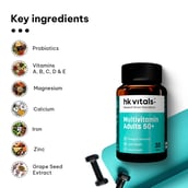 4 - HealthKart HK Vitals Multivitamin Adults 50+,  Unflavoured  30 tablet(s)