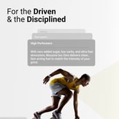 20 - MuscleBlaze Biozyme Iso-Zero, 0.37 lb Low carb Ice Cream Chocolate (5x36g) Travel Pack