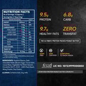 4 - AS-IT-IS Nutrition ATOM High Protein Peanut Butter Crunchy, 1 kg Dark Chocolate