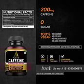 3 - AS-IT-IS Nutrition Caffeine 200mg,  90 capsules  Unflavoured 