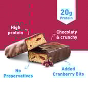4 - Pro.Fitness Protein Bar (20g Protein),  6 bar(s)  Choco Berry 