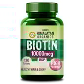 1 - Vlado's Himalayan Organics Biotin 10000mcg,  120 tablet(s)  USP 