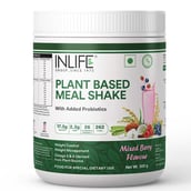 4 - INLIFE Vegan Protein Meal Shake,  0.5 kg  Mixed Berry 