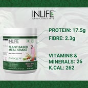 9 - INLIFE Vegan Protein Meal Shake,  0.5 kg  Mixed Berry 
