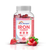 1 - Dr. Morepen Iron with Sunactive Fe Strawberry Flavour,  60 gummies 
