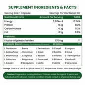 2 - Vlado's Himalayan Organics Probiotics 60 Billion CFU + 170mg Prebiotics,  60 veggie capsule(s)  Unflavoured (for Women) 