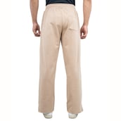4 - Athflex Men's Straight Fit Classic Workout Pants,  Cream  Large 