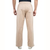 4 - Athflex Men's Straight Fit Classic Workout Pants,  Cream  Medium 