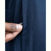 6 - Athflex Men's Straight Fit Classic Workout Pants,  Navy Blue  Medium 