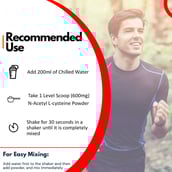 3 - Nakpro N-Acetyl-L-Cysteine Unflavoured,  0.22 lb 