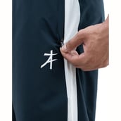 6 - Athflex Men's Lightweight Straight Fit Classic Stripe Pant, Navy Blue XL