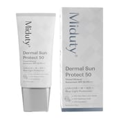 2 - Miduty Dermal Sun Protect 50,  50 g  Tinted Mineral Sunscreen SPF 50 PA+++ 