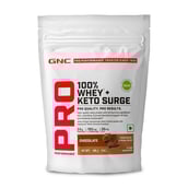1 - GNC Pro Performance 100% Whey + Keto Surge,  1 lb  Chocolate 