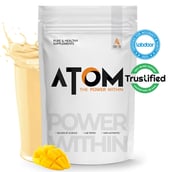 1 - AS-IT-IS Nutrition ATOM Whey Protein with Enzymes,  2.2 lb  Mango Fusion 