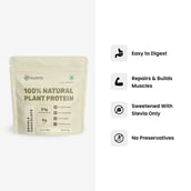 3 - HealthifyMe 100% Natural Vegan Plant Protein,  2.2 lb  Double Chocolate 