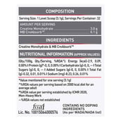 MuscleBlaze Pre Workout WrathX 0.75 lb Fruit Fury & Creatine Monohydrate CreAMP 0.22 lb Combo