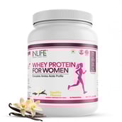 1 - INLIFE Whey Protein for Women,  1.1 lb  Vanilla 