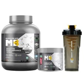 MuscleBlaze Biozyme Performance Whey 2kg Chocolate Hazelnut & Creatine Monohydrate CreAMP 100g Combo