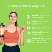 7 - Incredio Slim Shake,  480 g  Mango