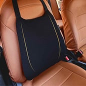 1 - betterhood Car Backrest Cushion, Black for Back Support