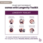 6 - betterhood Car Backrest & Seat Cushion Combo,  Grey  for Lumbar Support 