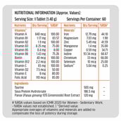 10 - HealthKart HK Vitals Multivitamin with Zinc & Vitamin C, 60 tablet(s) Unflavoured