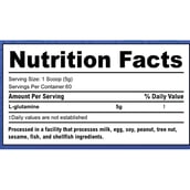 4 - Americanz Muscles Professional L-Glutamine,  0.66 lb  Unflavoured 