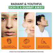 6 - Naturyz Glutathione with Vitamin C,  Orange  50 gummies 