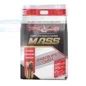 1 - Pole Nutrition Mass Gainer, 12 lb Chocolate Fudge