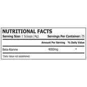 3 - Pole Nutrition Beta Alanine,  Unflavoured  0.66 lb 