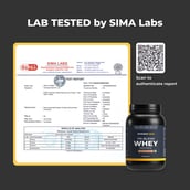 Nutrabay Gold Tri-Blend Whey Protein,  2.2 lb  Double Chocolate 